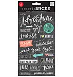 SO: Me and My Big Ideas - Tourist - Glitter Stickers Value Pack - Chalk