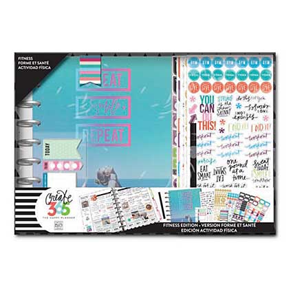 SO: Sweat Smile Fitness Classic 12 Months Undated Planner