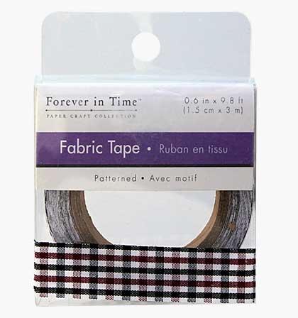SO: Forever in Time - Fabric Tape - Macintosh Plaid 1.5cm x 3m