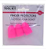 SO: Crafters Toolkit - Silicon Finger Guard Protectors, Pink 3pk