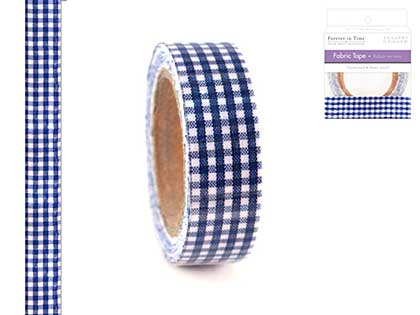 SO: Forever in Time - Fabric Tape - Blue Plaid