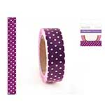 SO: Forever in Time - Fabric Tape - Purple Dots