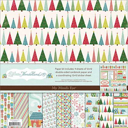 SO: MME Winter Wonderland Paper and Accessories Kit 12x12