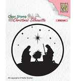 SO: Nellie Snellen Clear Stamp Christmas Silhouette - Nativity-3!