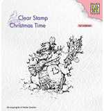 SO: Nellie Snellen Clear Stamp Christmas Time - Snowman
