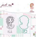 SO: Nellie Snellen Just Me Dies + Clear Stamp - Lady Girl