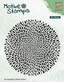 SO: Nellie Snellen Motive Clear Stamps - Burst of Drops