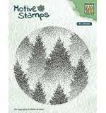 Nellie Snellen Motive Clear Stamps - Misty Forest