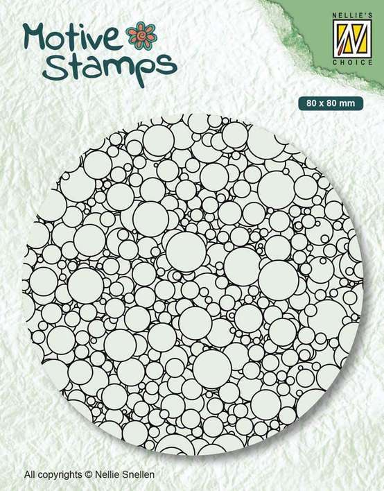 SO: Nellie Snellen Motive Clear Stamps - Bubbles