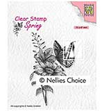 Nellie Snellen Clear Stamps Spring - Butterfly