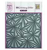 Nellie Snellen 3D Embossing Folder Origami Stars (EF3D092)