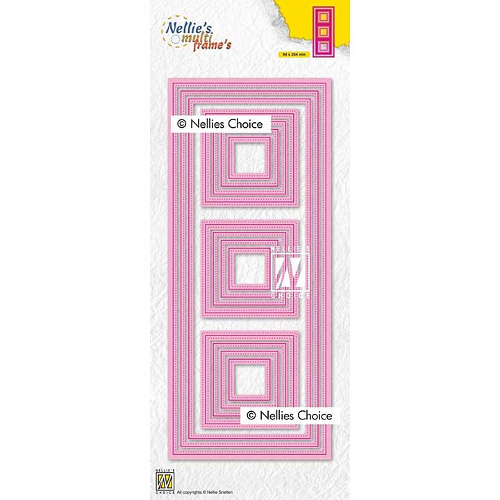 Nellie Snellen Nellies Multi Frame Dies Slimlines Square