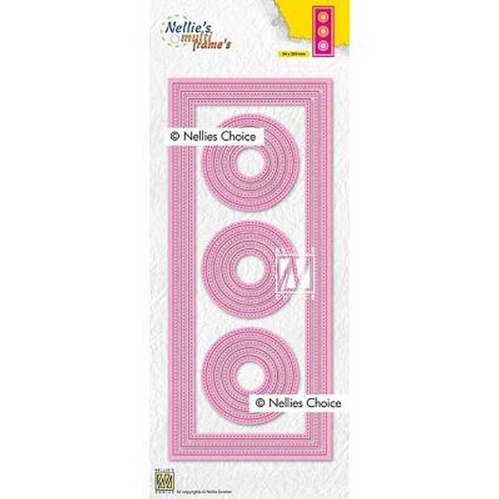 Nellie Snellen Nellies Multi Frame Dies Slimlines Circles