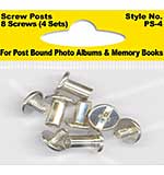 SO: Pioneer Screw Post Extenders - Male and Female End Posts for Albums (4pk)