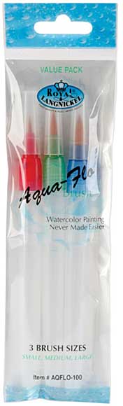 SO: Aqua Flo Brush Set - 3pk