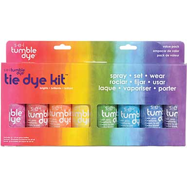 SO: Tumble Dye Craft and Fabric Tie-Dye Kit - Assorted Colours (2oz, 8pk)
