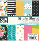 SO: Simple Stories Paper Pad 6x6 - Carpe Diem (24 sheets, Double Sided)