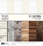 SO: Simple Stories Color Vibe - WOODS (Double Sided Paper Pack)