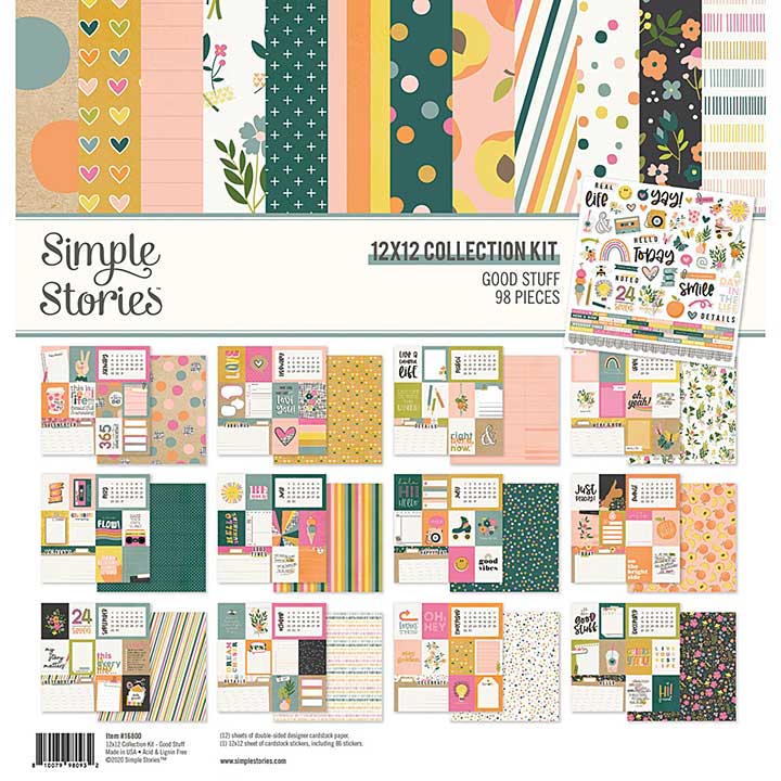 SO: Simple Stories Collection Kit - Good Stuff (12x12)