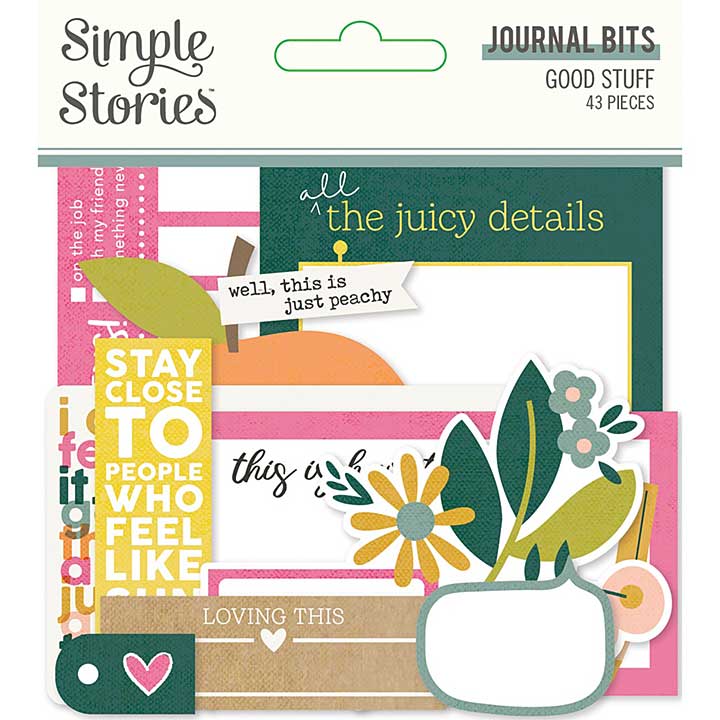 SO: Good Stuff Bits & Pieces Die-Cuts 43pk - Journal