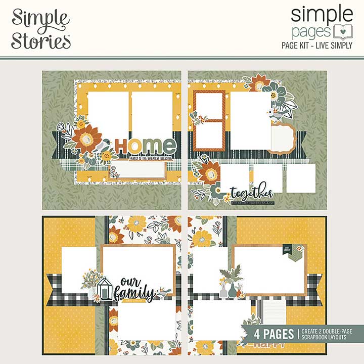 Simple Stories - Live Simply (Simple PAGE Kit)