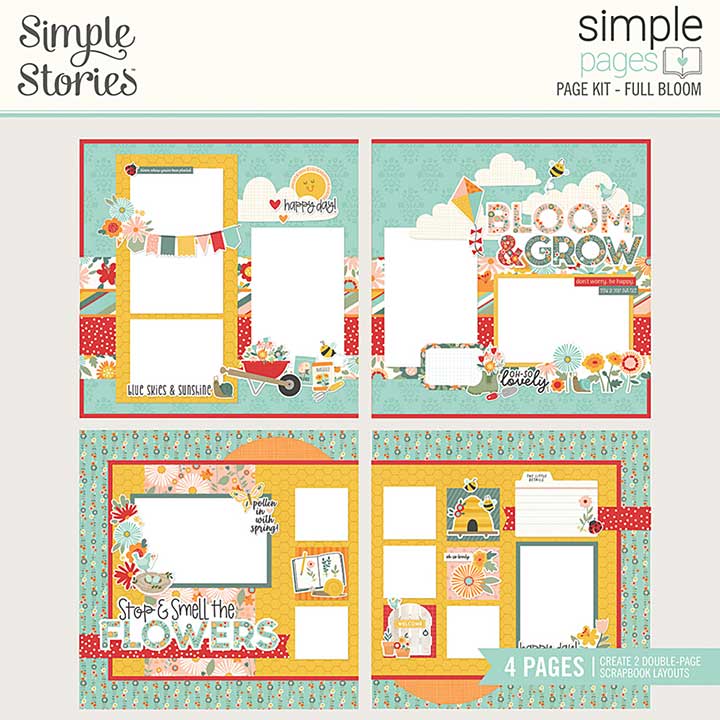 Simple Stories Simple Pages Kit Full Bloom (17028)