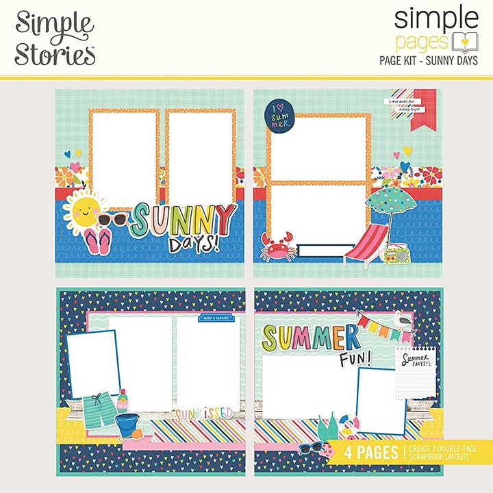 Simple Stories Simple Pages Kit Sunny Days (15127)
