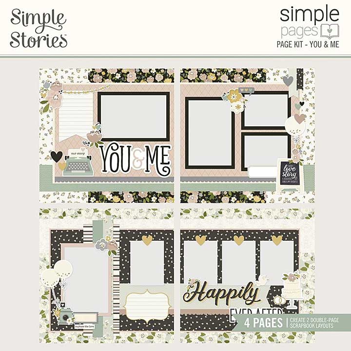 Simple Stories Simple Pages Kit You and Me (15528)