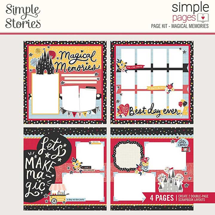Simple Stories Simple Pages Kit Magical Memories (14230)