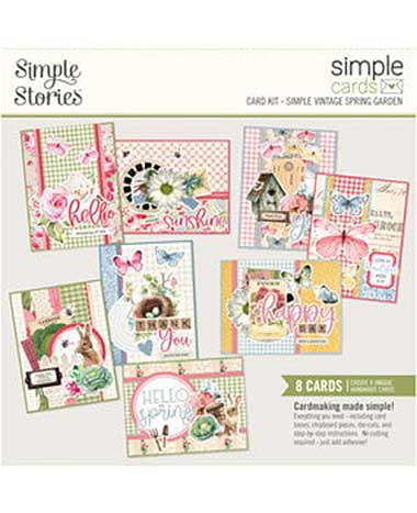 Simple Stories Simple Vintage Spring Garden Simple Cards Kit (21739)