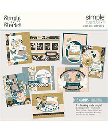 Simple Stories Remember Simple Cards Kit (21532)