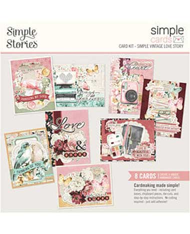 Simple Stories Simple Vintage Love Story Simple Cards Kit (21437)