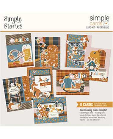 Simple Stories Acorn Lane Simple Cards Kit (21031)