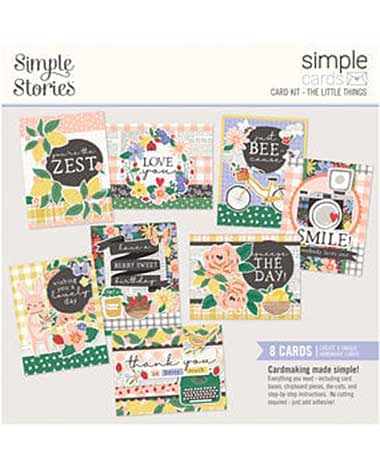 Simple Stories The Little Things Simple Cards Kit (20229)