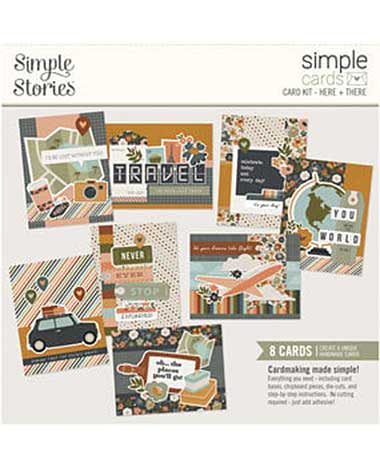 Simple Stories Here + There Simple Cards Kit (19828)