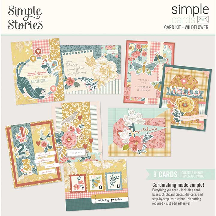 Simple Stories Wildflower Simple Cards Kit (SIS19528)