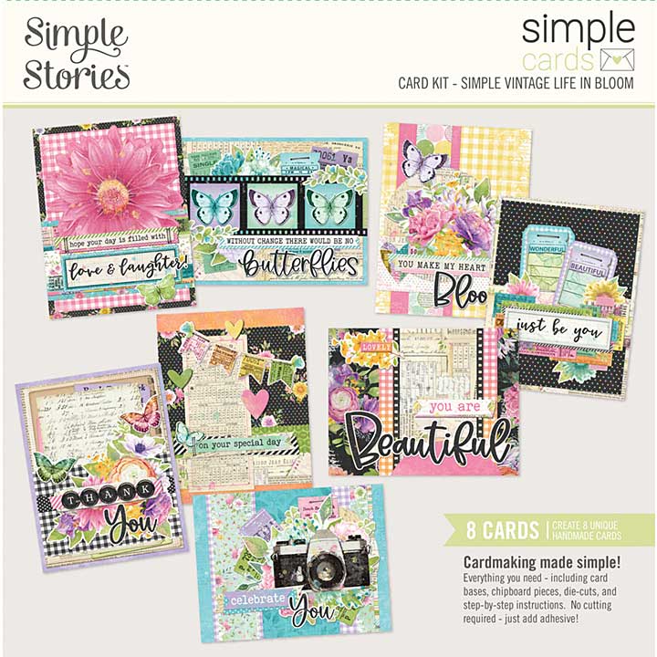 Simple Stories Simple Vintage Life in Bloom Simple Cards Kit (19744)