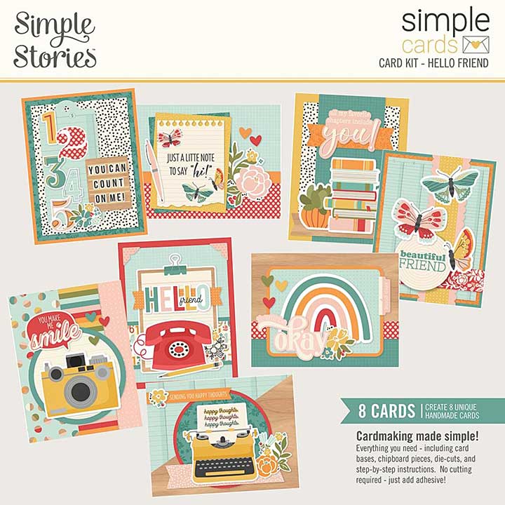 Simple Stories Simple Cards Kit Hello Friend (14431)