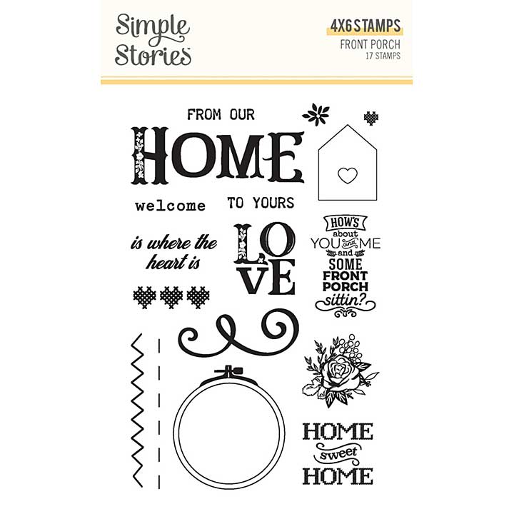 Simple Stories Front Porch Stamps