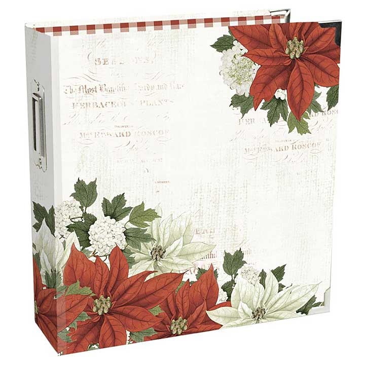 Simple Stories SNaP! Designer Binder 6x8 Inch Simple Vintage Rustic Christmas