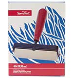 SO: Speedball Brayer Fixed Roller (4 inch wide) - Soft Rubber