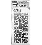 Stampers Anonymous Cutout Shapes 2 Tim Holtz Layering Stencil (THS177)