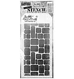 SO: Stampers Anonymous Labels Tim Holtz Layering Stencil (THS178)