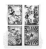 Stampers Anonymous Eclectic Palette Tim Holtz Cling Stamps