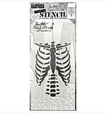 Stampers Anonymous Bones Tim Holtz Layering Stencil