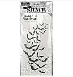 Stampers Anonymous Batty Tim Holtz Layering Stencil