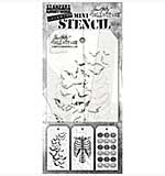 SO: Stampers Anonymous Set #61 Tim Holtz Layering Mini Stencil