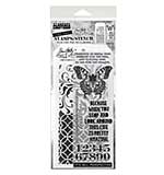 Stampers Anonymous Mixed Media #15 Tim Holtz Stamps + Stencil