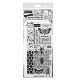SO: Stampers Anonymous Mixed Media #11 Tim Holtz Stamps + Stencil