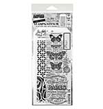 Stampers Anonymous Mixed Media #20 Tim Holtz Stamps Stencil